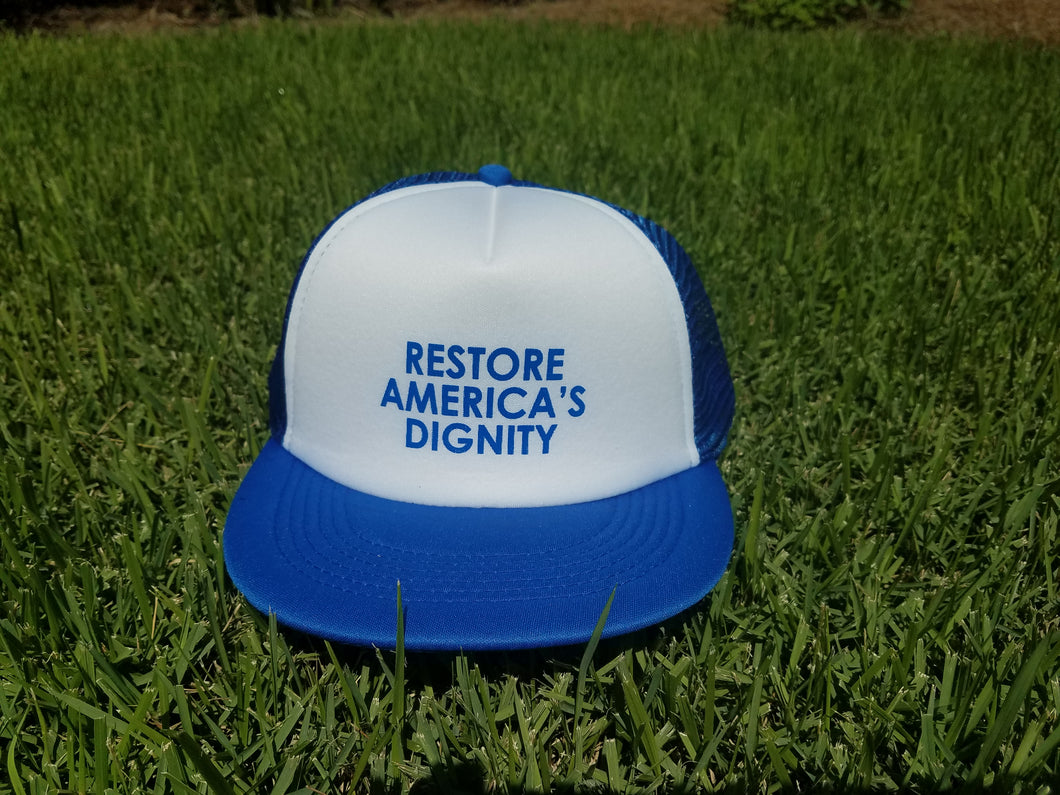 Foam Trucker Cap, Flat Bill